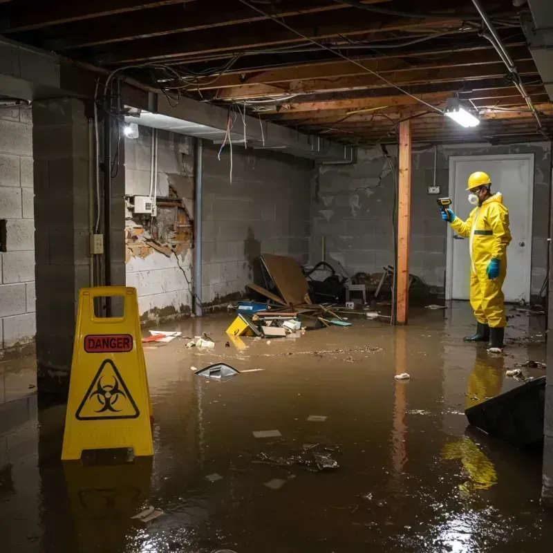 Flooded Basement Electrical Hazard in Snowmass Village, CO Property